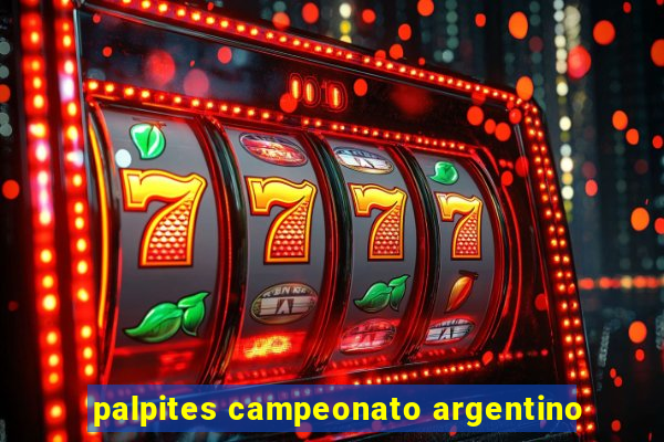 palpites campeonato argentino